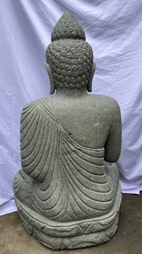 SEATED BUDDHA PRAYING 120 CM B BACK